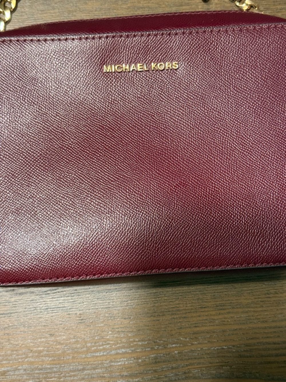 Michael Kors Women’s Crossbody Bag - Burgundy— LIKE NEW
